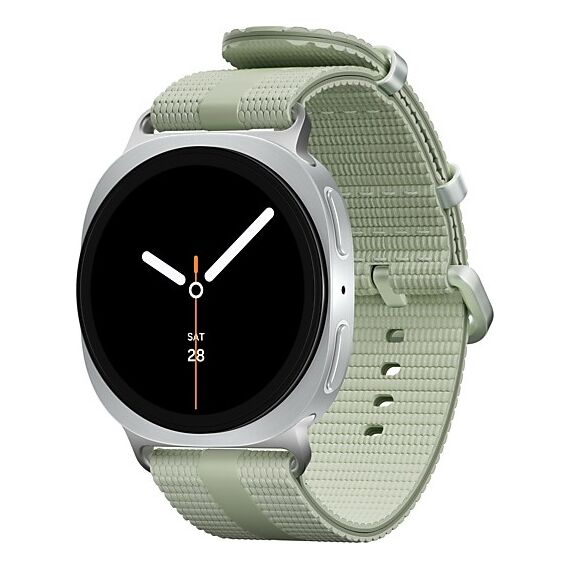 Galaxy Watch8 | 40 мм | Silver | Athleisure/Sage | M/L, Размер ремешка : M/L, Тип ремешка : Athleisure, Размер корпуса : 40 мм, Подключение часов : Bluetooth / Wi-Fi, Цвет ремешка: Sage, Цвет: Silver